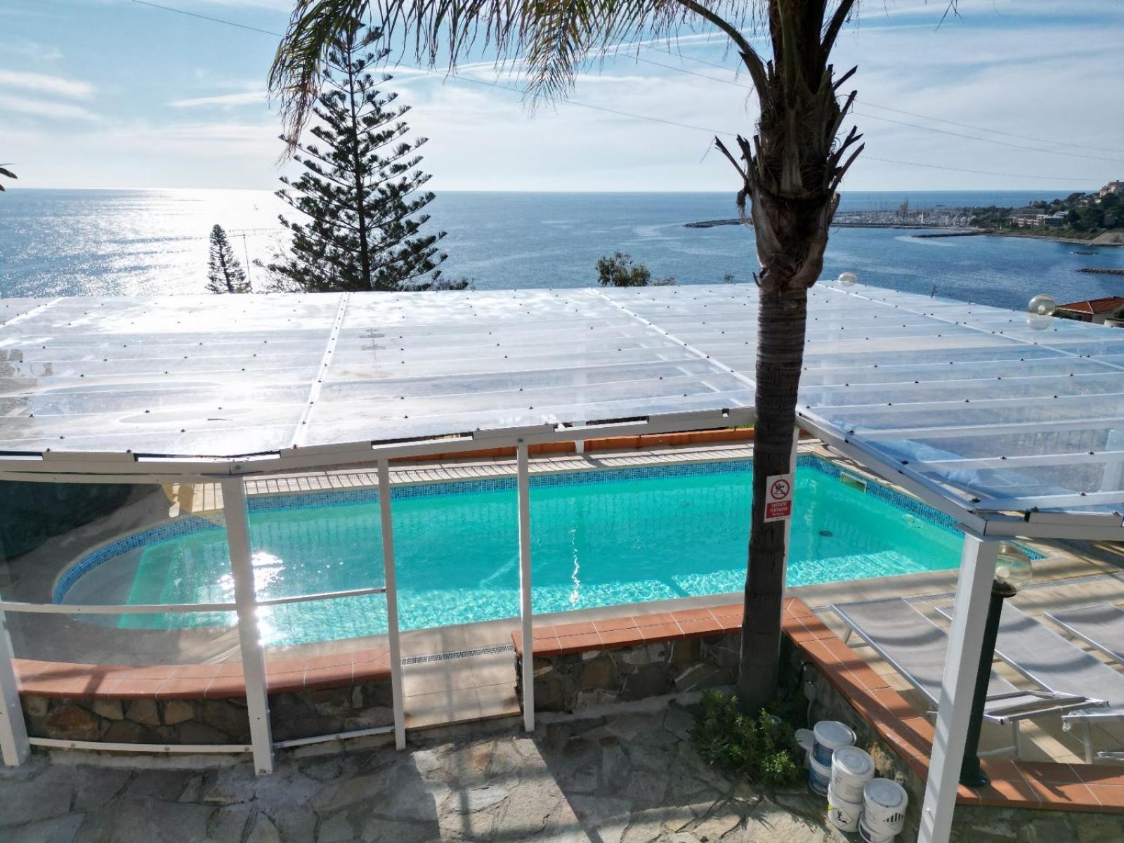 Villa Del Mare Ligure Terme & Spa Piscina A 37 Gradi Santo Stefano al Mare Luaran gambar